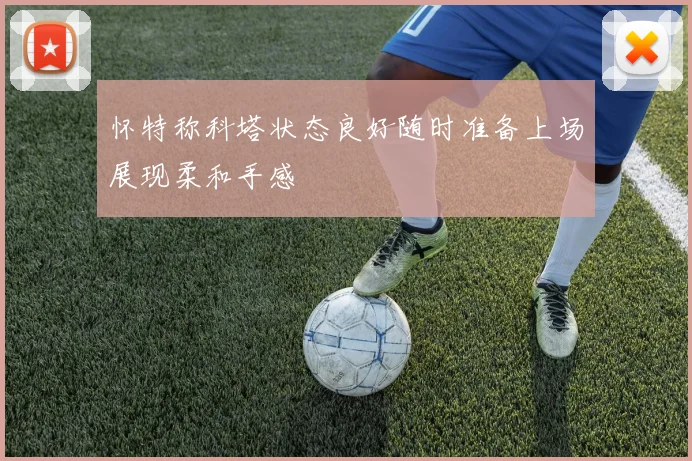 怀特称科塔状态良好随时准备上场展现柔和手感